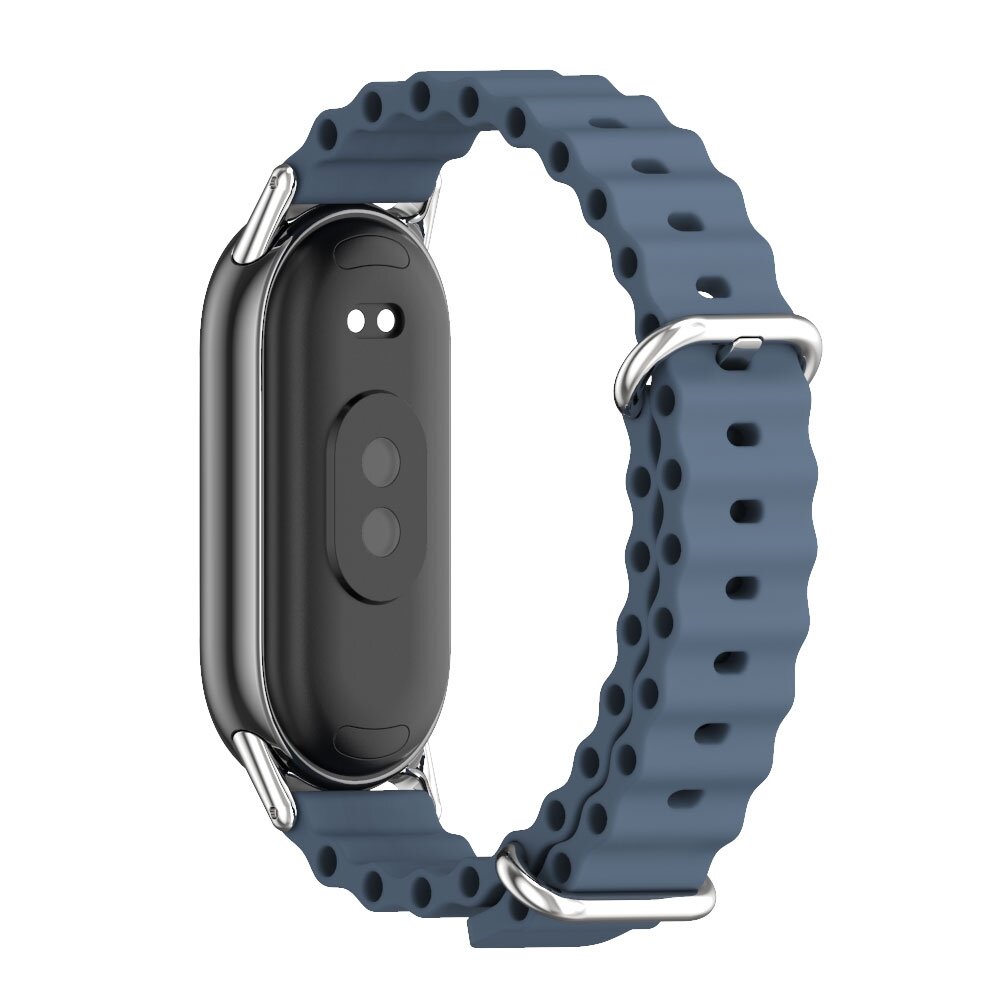 Ocean Silikonband - Blau - Xiaomi Smart Band 8 &amp; 9