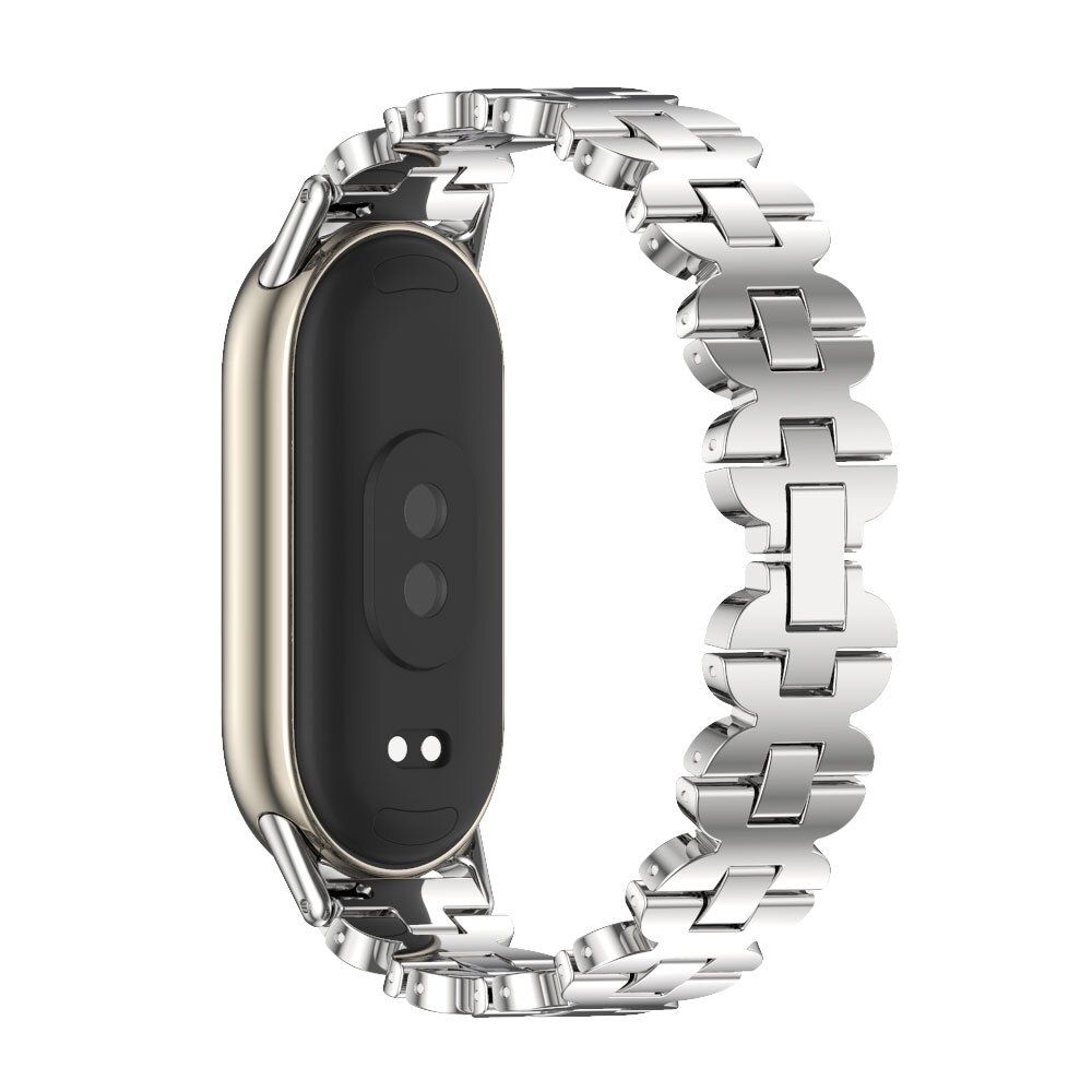 Stahlarmband - Silber - Xiaomi Smart Band 8 &amp; 9