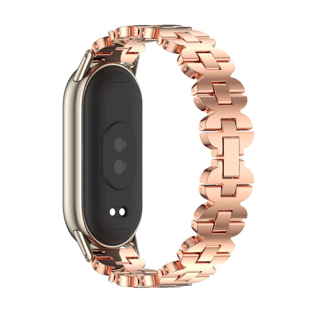 Stahlarmband - Ros&eacute;gold - Xiaomi Smart Band 8 &amp; 9