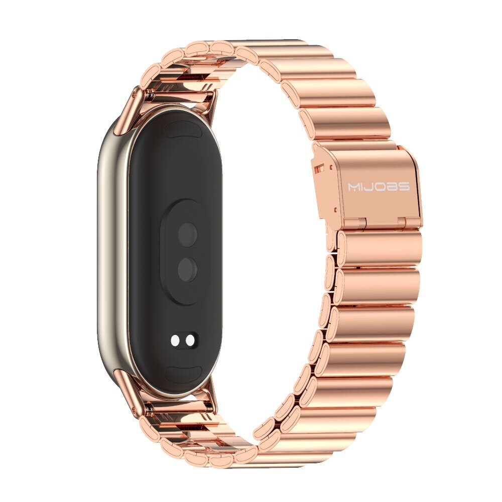 Stahlband - Ros&eacute;gold - Xiaomi Smart Band 8 &amp; 9