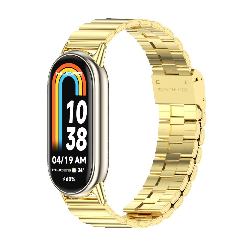 Stahlband - Gold - Xiaomi Smart Band 8 &amp; 9