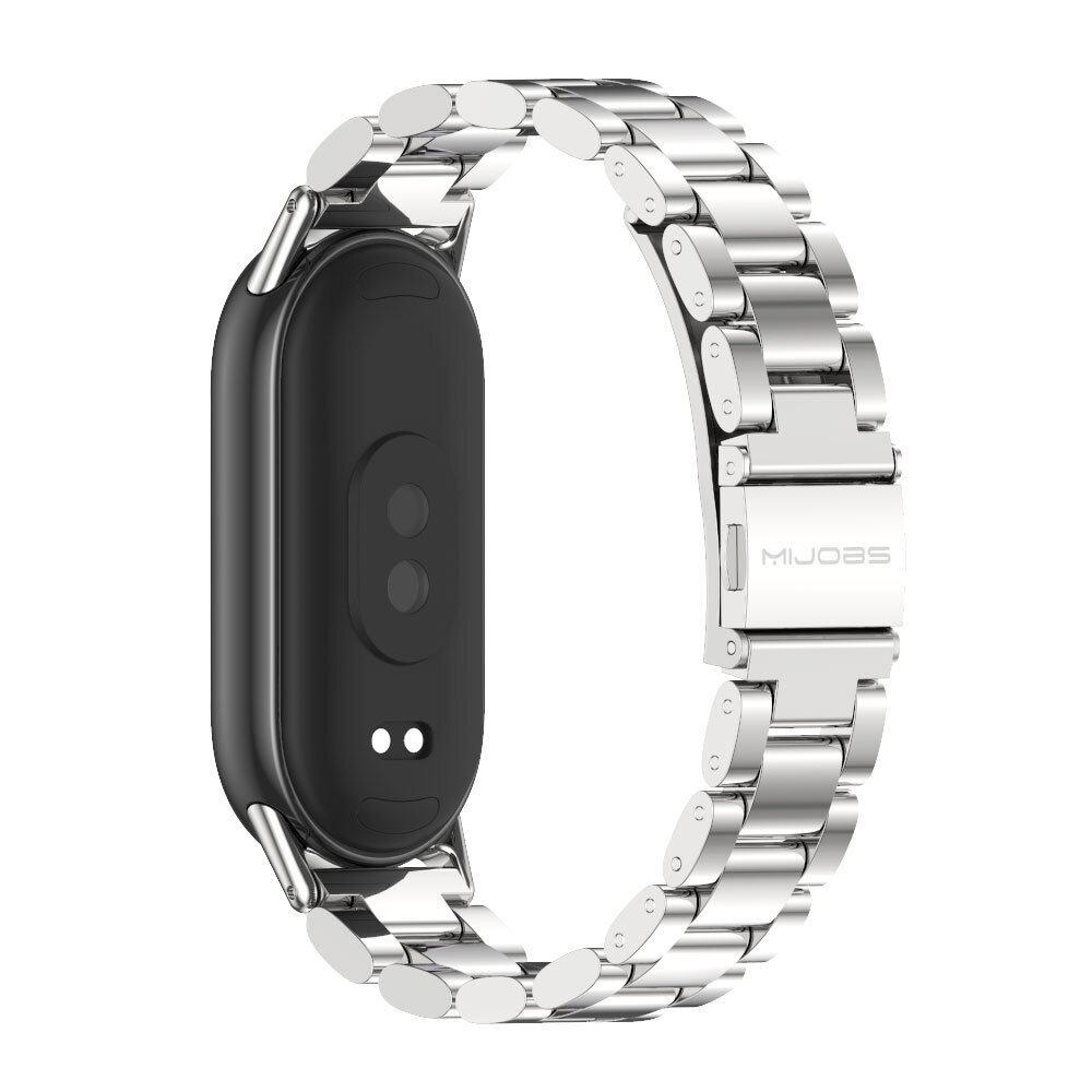 Stahlgliederband - Silber - Xiaomi Smart Band 8 &amp; 9