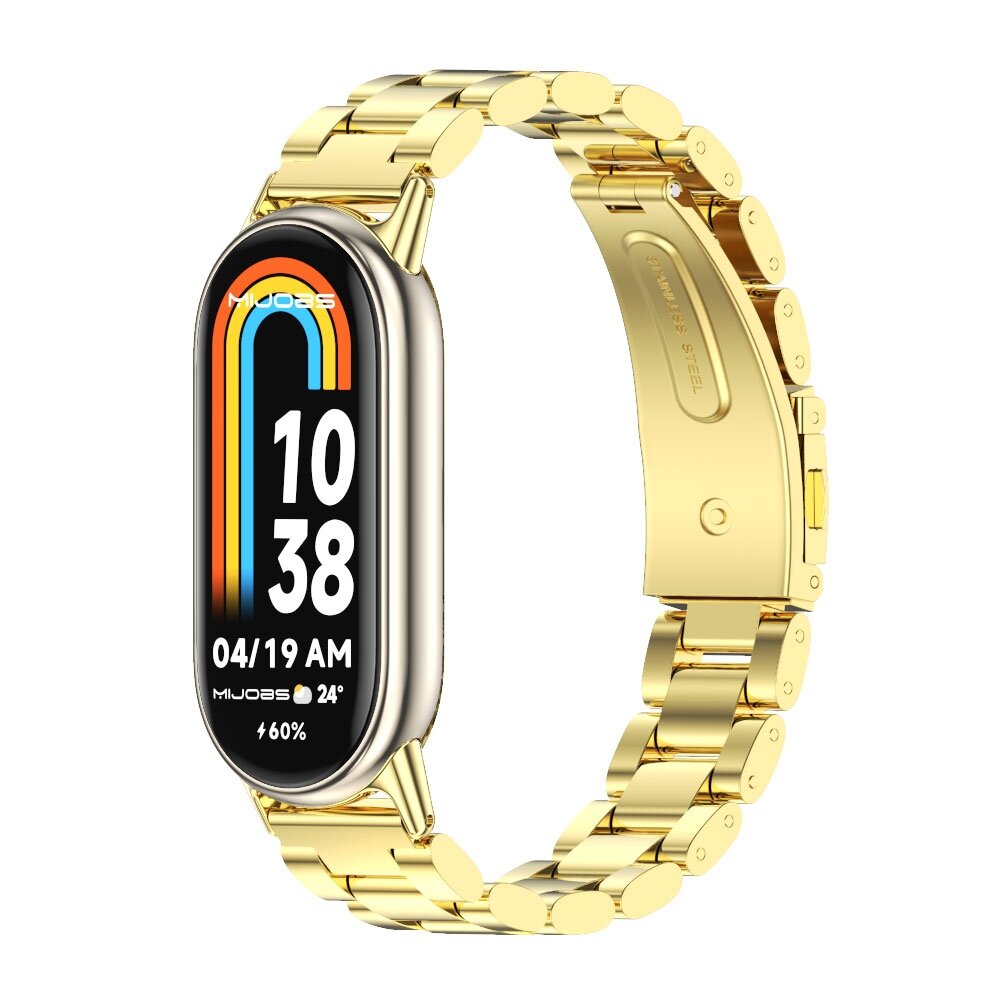 Stahlgliederband - Gold - Xiaomi Smart Band 8 &amp; 9