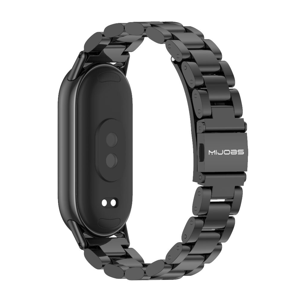 Stahlgliederband - Schwarz - Xiaomi Smart Band 8 &amp; 9