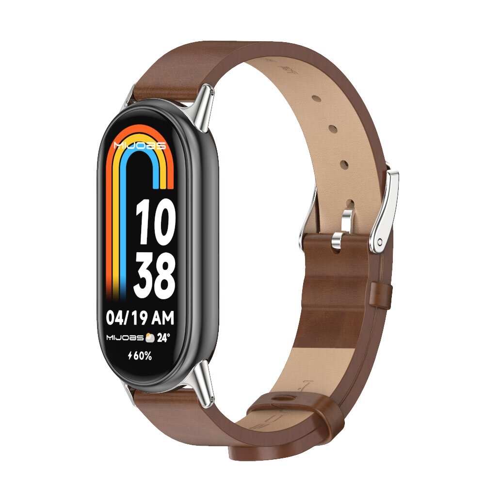 PU-Lederband - Braun - Xiaomi Smart Band 8 &amp; 9