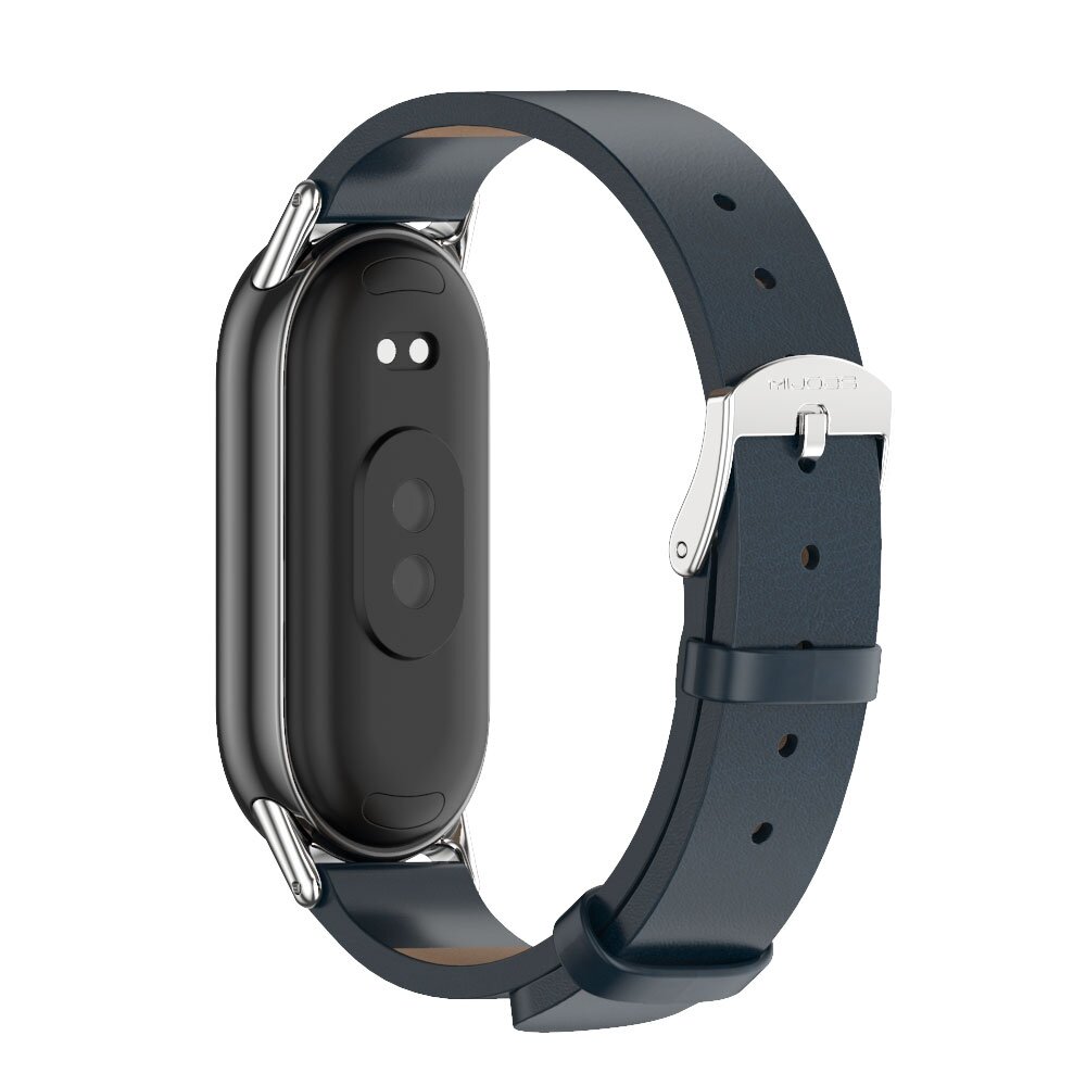 PU-Lederband - Dunkelblau - Xiaomi Smart Band 8 &amp; 9