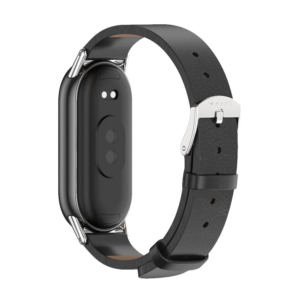 PU-Lederband - Schwarz - Xiaomi Smart Band 8 &amp; 9