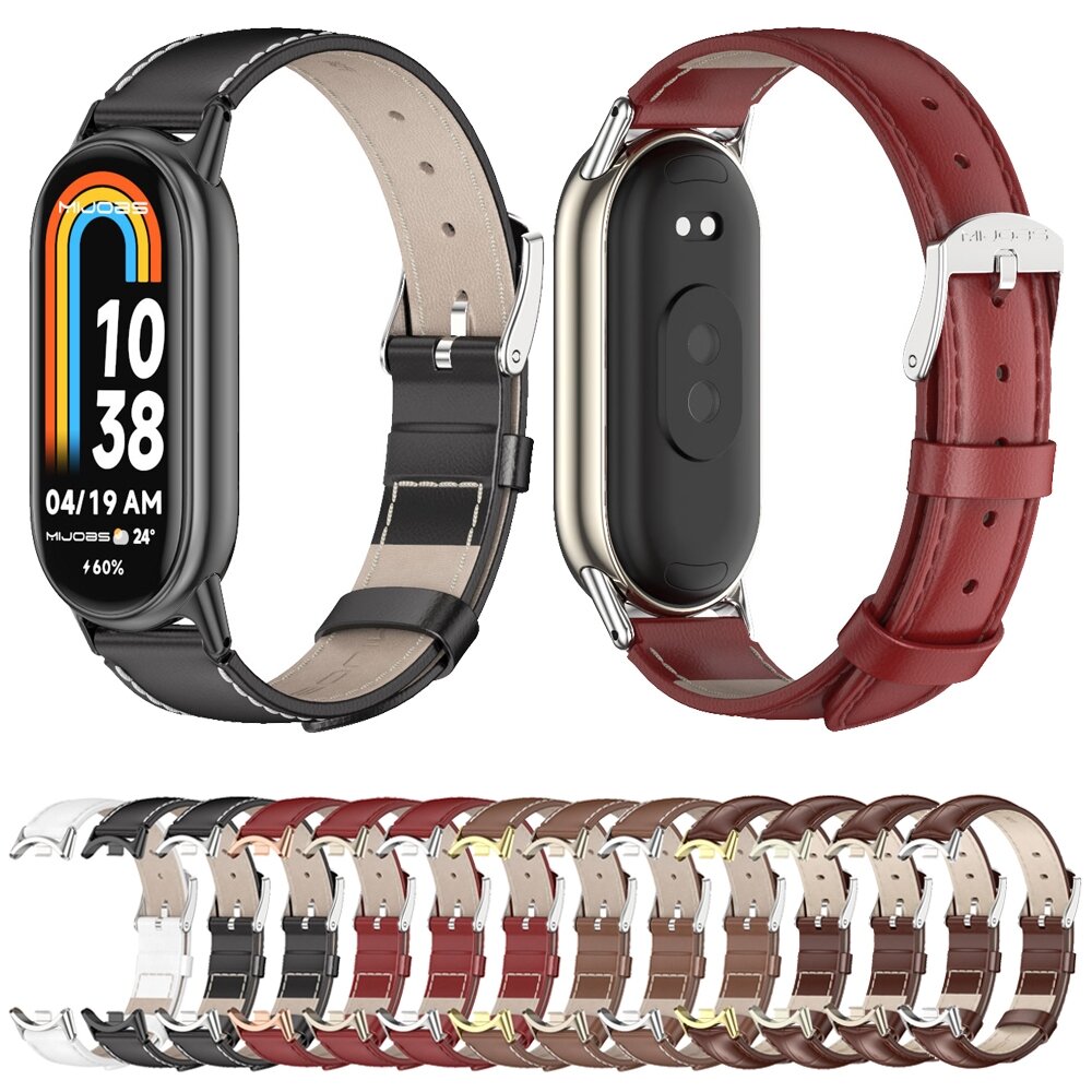Echtes Lederband - Braun - Xiaomi Smart Band 8 &amp; 9