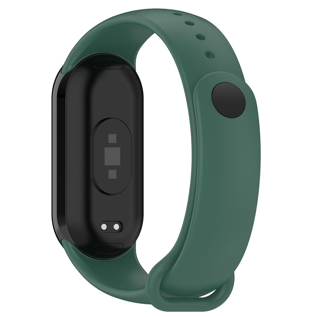 Silikonband - Dunkelgr&uuml;n - Xiaomi Smart Band 8 &amp; 9