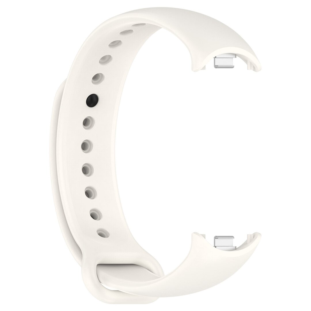 Silikonband - Creme wei&szlig; - Xiaomi Smart Band 8 &amp; 9