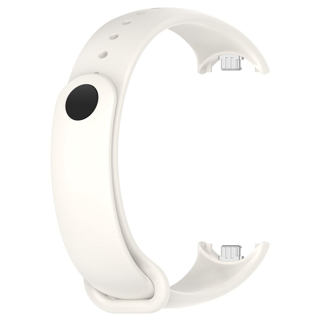 Silikonband - Creme wei&szlig; - Xiaomi Smart Band 8 &amp; 9