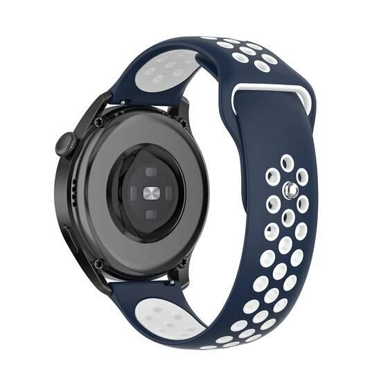 Sport Edition - Dunkelblau + Wei&szlig; - Xiaomi Watch 2 / Xiaomi Watch S1 / S2 / S3 / S4 / Mi Watch