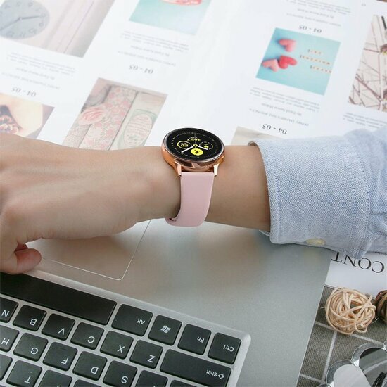 Gummi-Sportarmband - Pink - Xiaomi Watch 2 / Xiaomi Watch S1 / S2 / S3 / S4 / Mi Watch