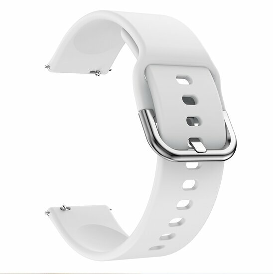 Silikon-Sportband - Wei&szlig; - Xiaomi Watch 2 / Xiaomi Watch S1 / S2 / S3 / S4 / Mi Watch