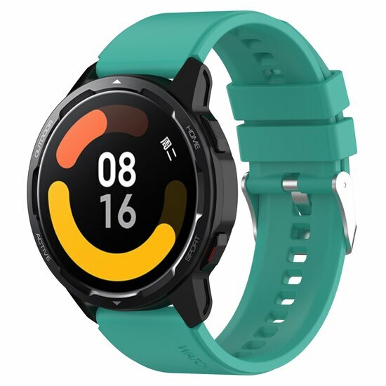 Silikon-Sportband - Aqua gr&uuml;n - Xiaomi Watch 2 / Xiaomi Watch S1 / S2 / S3 / S4 / Mi Watch