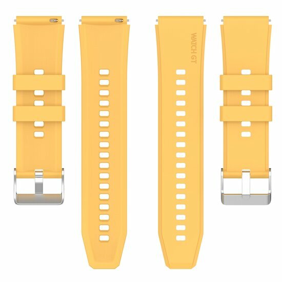 Silikon-Sportband - Gelb - Xiaomi Watch 2 / Xiaomi Watch S1 / S2 / S3 / S4 / Mi Watch