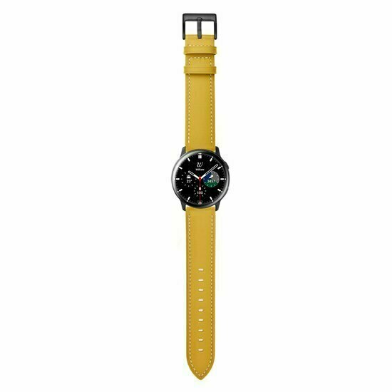 Lederarmband - Gelb - Xiaomi Watch 2 / Xiaomi Watch S1 / S2 / S3 / S4 / Mi Watch
