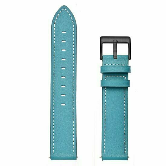 Lederarmband - Blau - Xiaomi Watch 2 / Xiaomi Watch S1 / S2 / S3 / S4 / Mi Watch