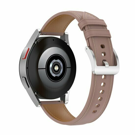 Luxuri&ouml;ses Lederarmband - Altrosa - Xiaomi Watch 2 / Xiaomi Watch S1 / S2 / S3 / S4 / Mi Watch