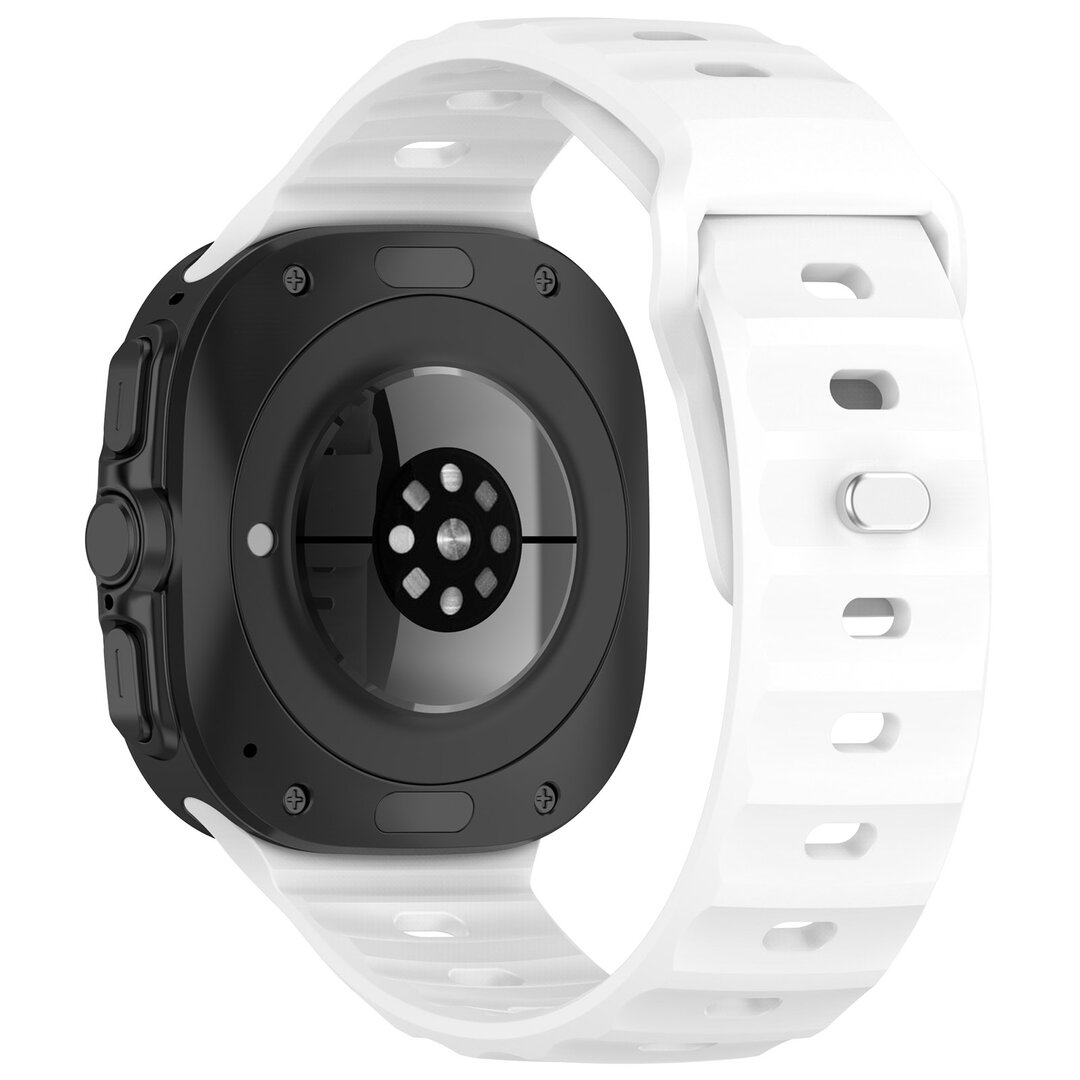 Solid Sportarmband - Wei&szlig; - Samsung Galaxy Watch Ultra 47mm