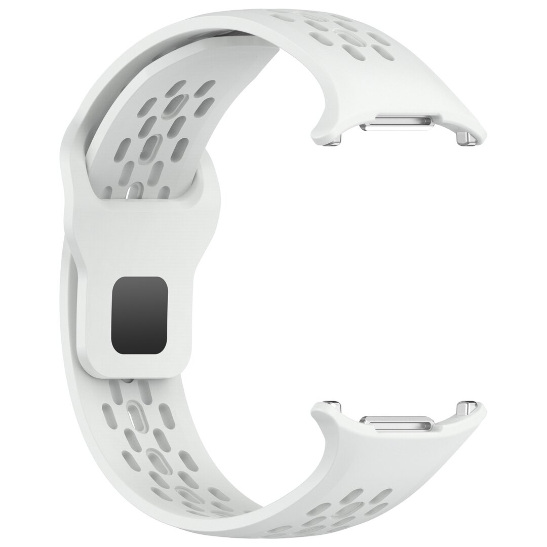 Silikon-Sportband Holes Style - Wei&szlig; - Samsung Galaxy Watch Ultra 47mm