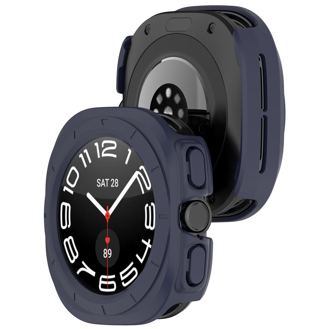 Hartschalengeh&auml;use (offene Vorderseite) - Dunkelblau - Samsung Galaxy Watch Ultra 47mm