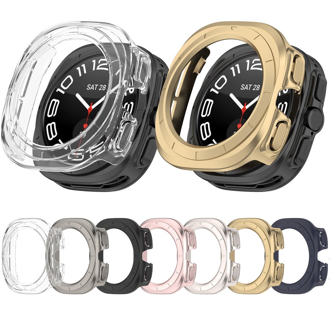 Hartschalengeh&auml;use (offene Vorderseite) - Transparent - Samsung Galaxy Watch Ultra 47mm