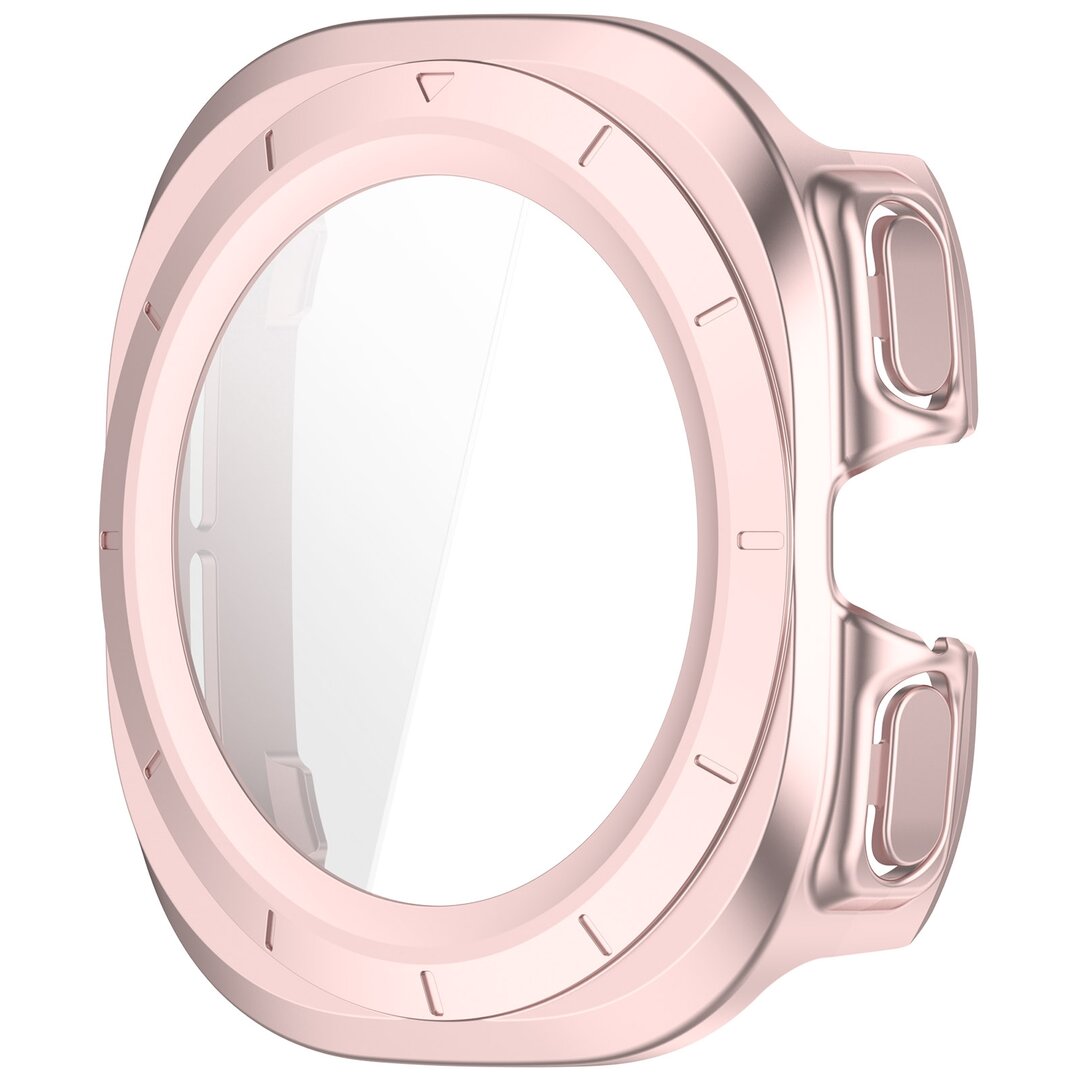 Hartschalenetui mit Displayschutzfolie (wasserdicht) - Pink Pink - Samsung Galaxy Watch Ultra 47mm