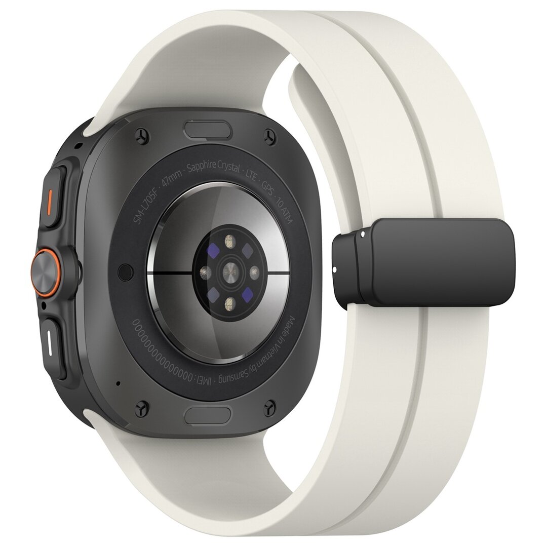 D-Buckle-Sportarmband - Polarstern / Starlight - Samsung Galaxy Watch Ultra 47mm