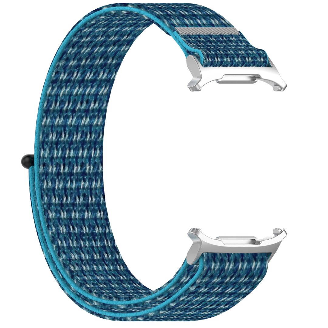 Nylon Sport Looparmband - Blau - Samsung Galaxy Watch Ultra 47mm