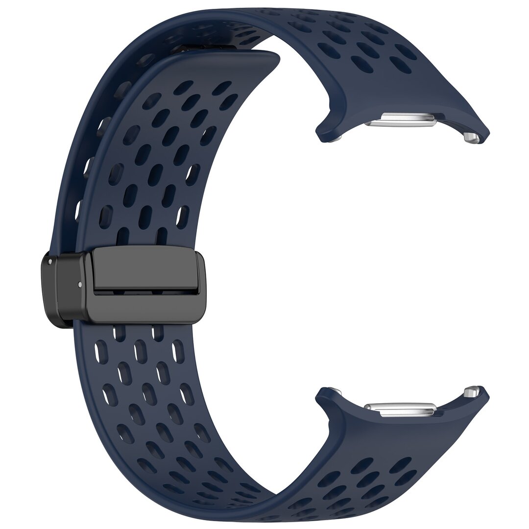 D-Buckle Silikon-Sportband - Dunkelblau - Samsung Galaxy Watch Ultra 47mm