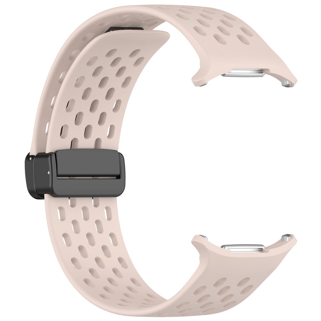 D-Buckle Silikon-Sportband - Sand Pink - Samsung Galaxy Watch Ultra 47mm