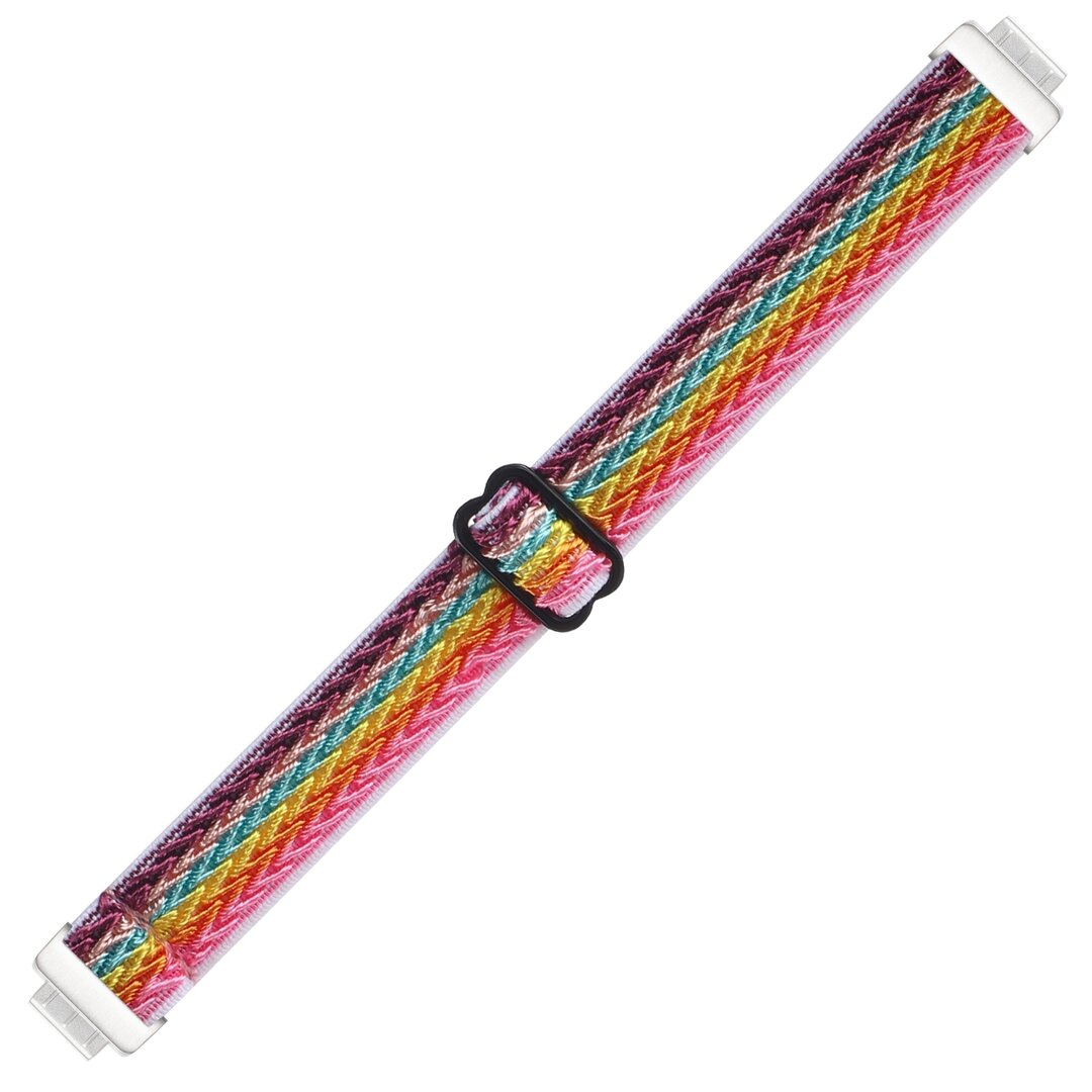 FitBit Inspire 2 &amp; Ace 3 Elastisches Solo-Schleifen-Nylonband - Multicolour