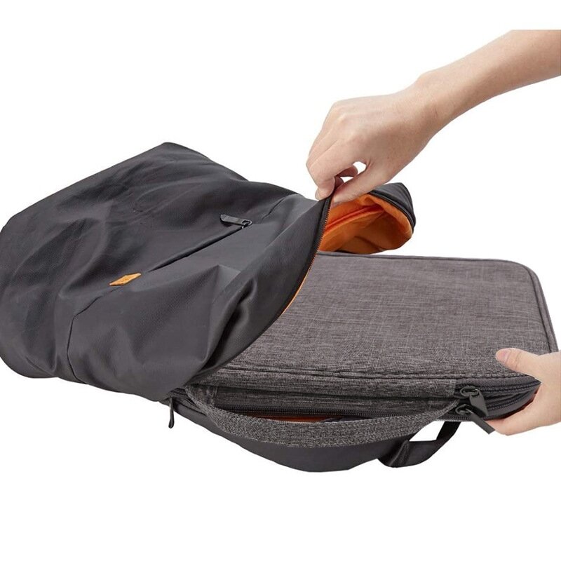 Organizer / Aufbewahrungstasche - Doppellagig XL - Smartwatch-B&auml;nder &amp; Zubeh&ouml;r - Grau