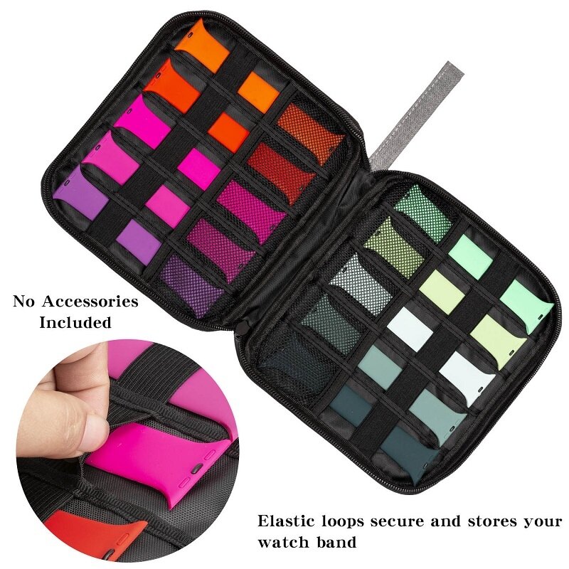 Organizer / Aufbewahrungsmappe - Smartwatch-B&auml;nder &amp; Zubeh&ouml;r - Pink
