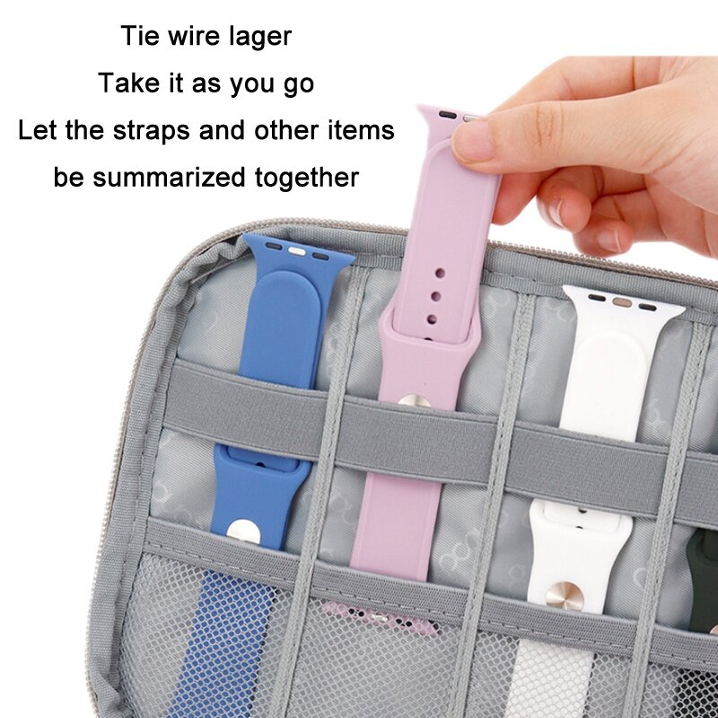 Organiser Smartwatch-B&auml;nder &amp; Zubeh&ouml;r - Klein - Schwarz