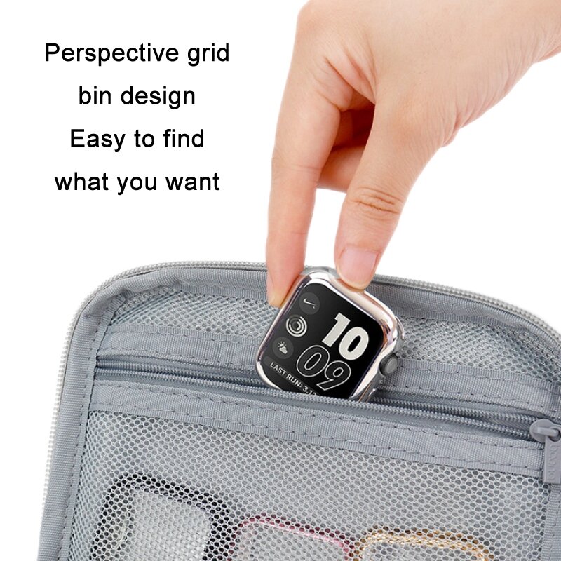 Organiser Smartwatch-B&auml;nder &amp; Zubeh&ouml;r - Klein - Schwarz