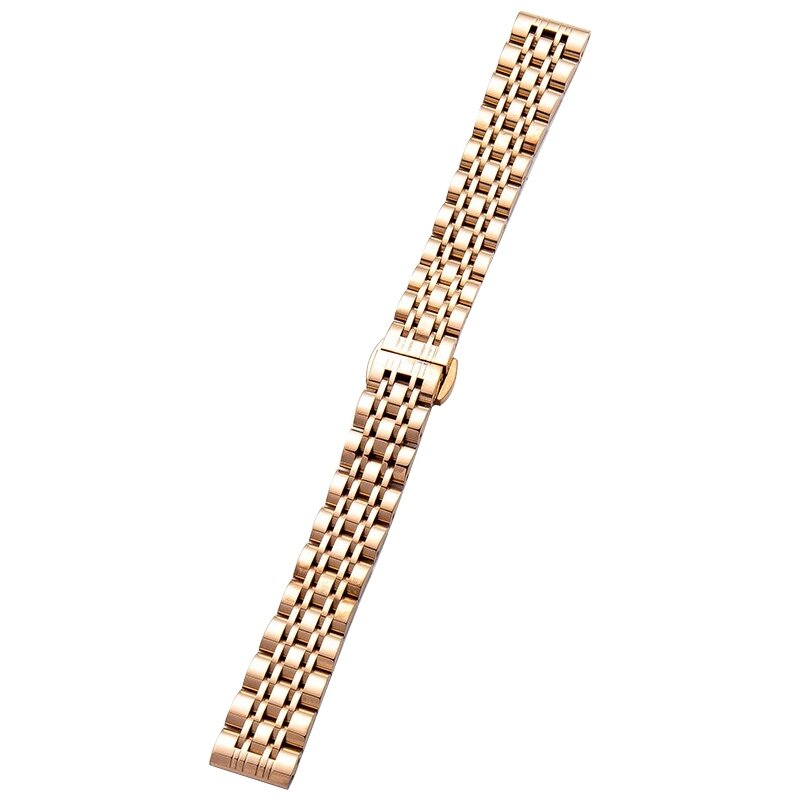 Metallgliederarmband - Rose / Champagner Gold - Garmin Lily 2