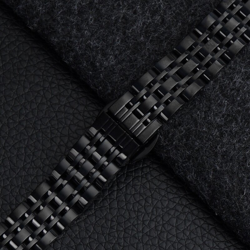 Metallgliederarmband - Schwarz - Garmin Lily 2