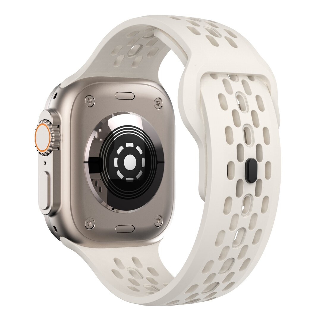 Ultimate Sport Edition Armband - Starlight - Geeignet f&uuml;r Apple Watch 44mm / 45mm / 46mm / 49mm