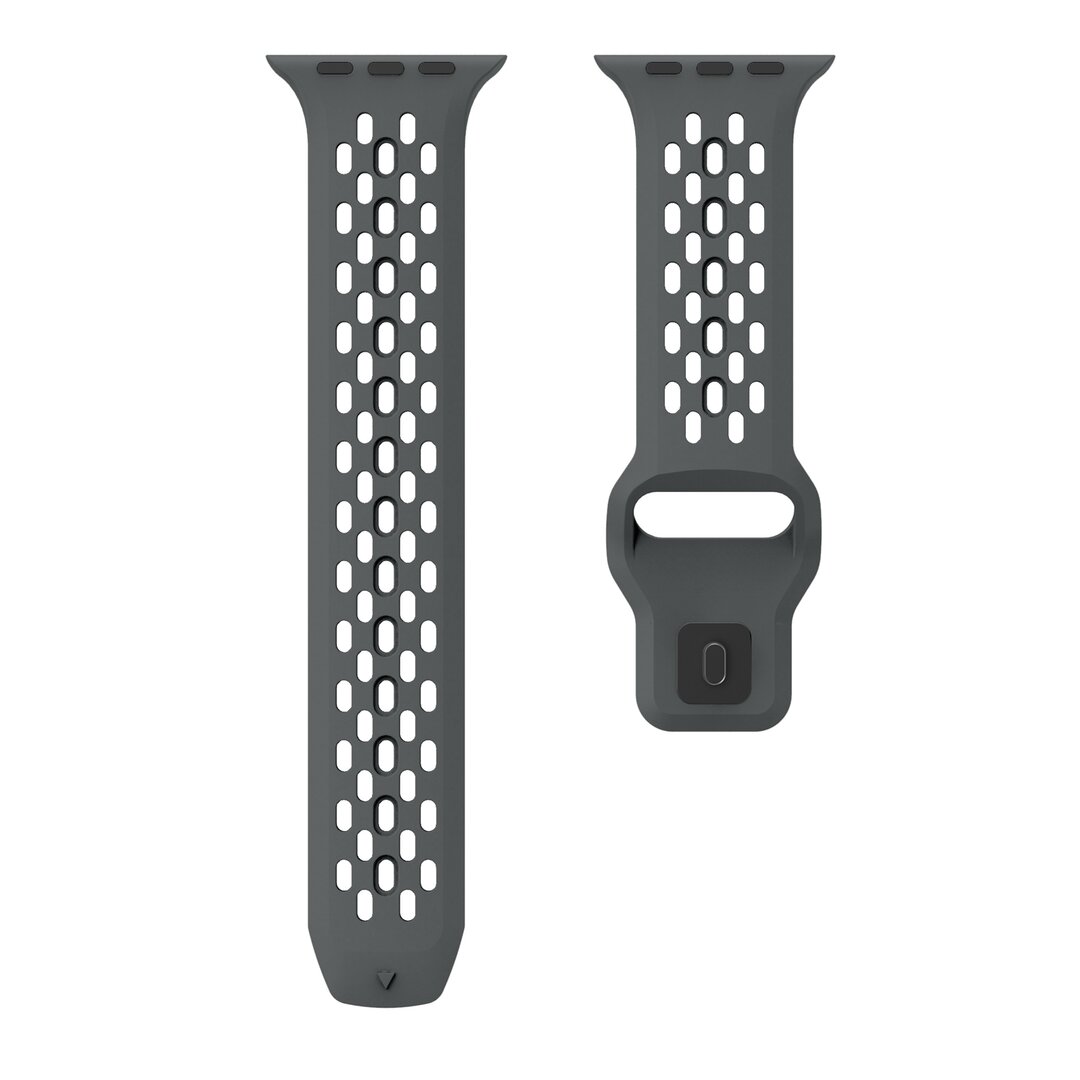 Ultimate Sport Edition Armband - Dunkelgrau - Geeignet f&uuml;r Apple Watch 44mm / 45mm / 46mm / 49mm