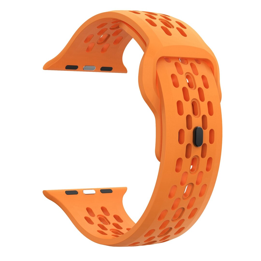 Ultimate Sport Edition Armband - Orange - Geeignet f&uuml;r Apple Watch 44mm / 45mm / 46mm / 49mm