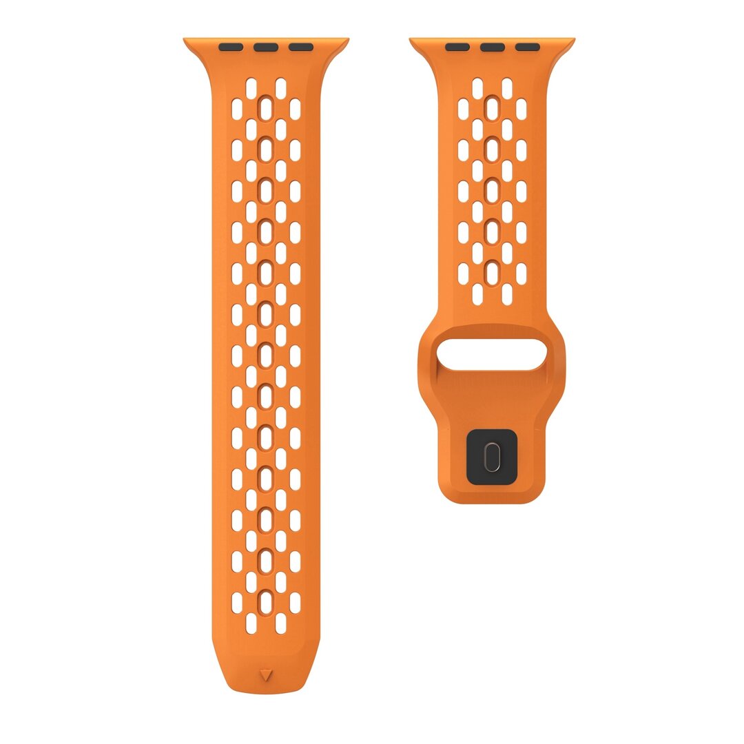 Ultimate Sport Edition Armband - Orange - Geeignet f&uuml;r Apple Watch 44mm / 45mm / 46mm / 49mm