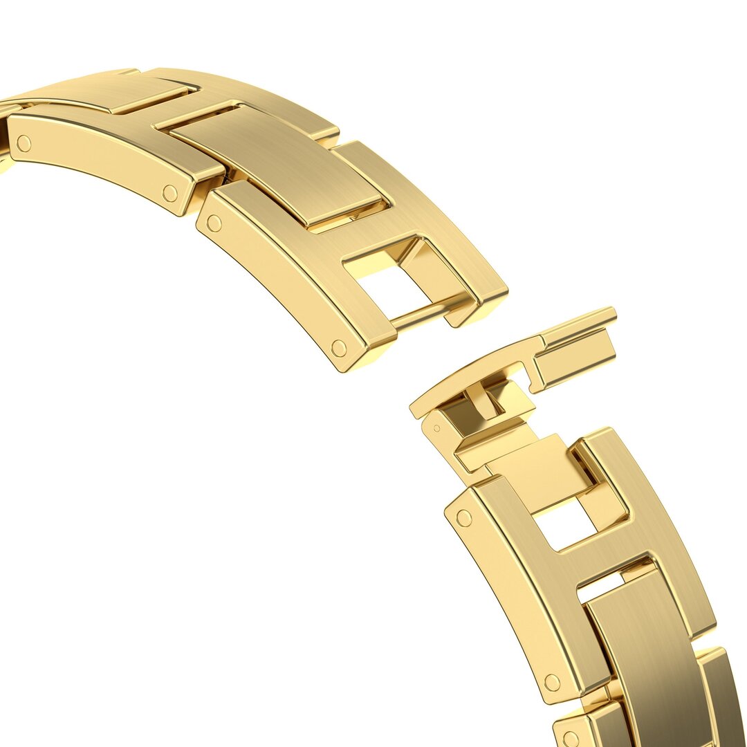 Schlankes Edelstahlband mit Schnellverschluss (small) - Ros&eacute;gold - Geeignet f&uuml;r Apple Watch 38mm / 40mm / 41mm / 42mm