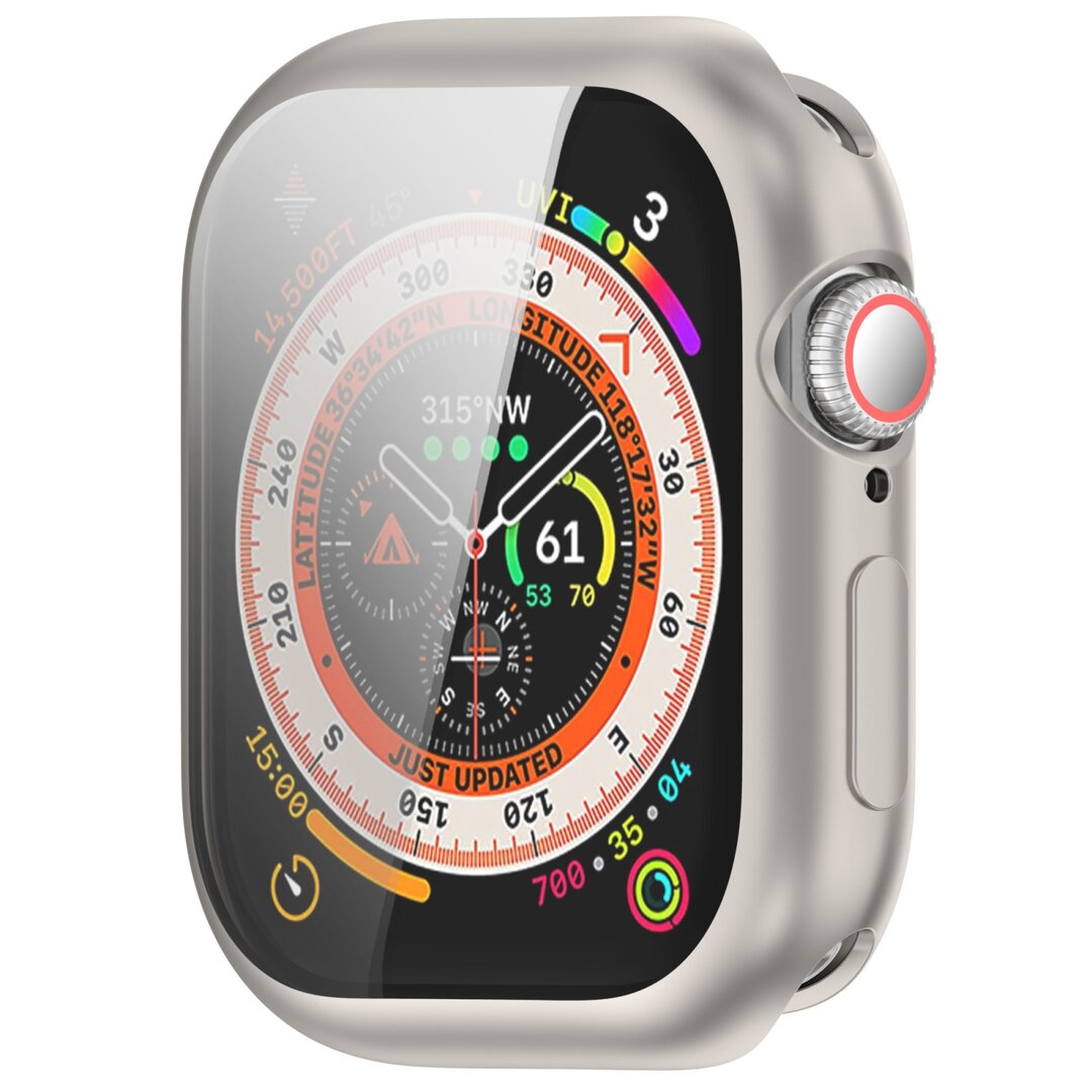 Apple Watch TPU H&uuml;lle - Starlight / Sternenlicht - Geeignet f&uuml;r Apple Watch 46mm