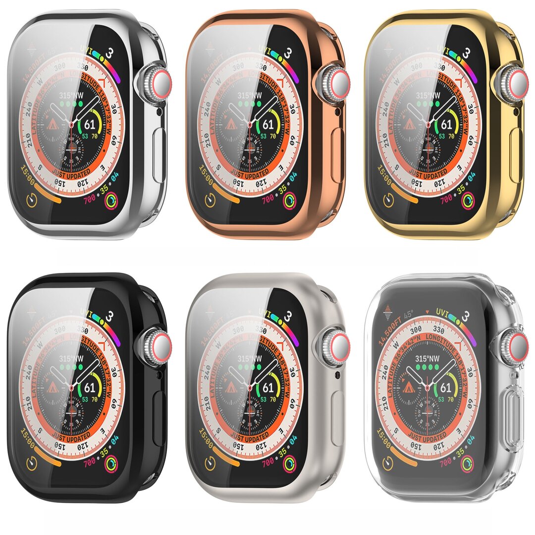 Apple Watch TPU-H&uuml;lle - Schwarz - Geeignet f&uuml;r Apple Watch 42mm - Series 10