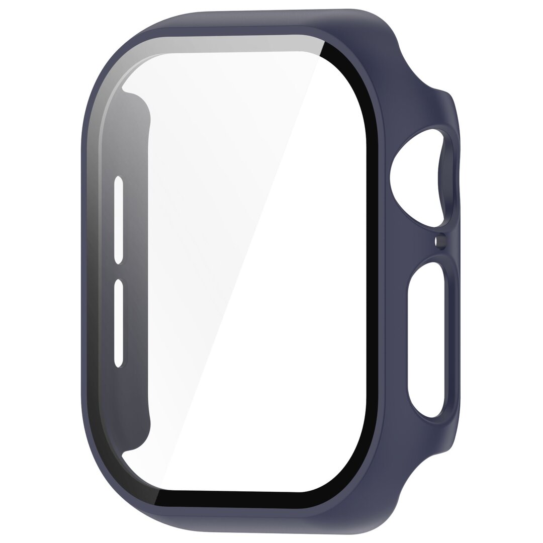 Apple Watch Hardcase Schutzh&uuml;lle &ndash; wasserdicht - Mitternachtsblau - Geeignet f&uuml;r Apple Watch 46mm