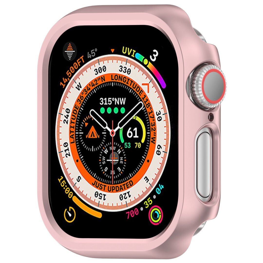 Hartschalengeh&auml;use 42mm (offene Vorderseite) - Ros&eacute;gold - Geeignet f&uuml;r Apple Watch 42mm (Serie 10)