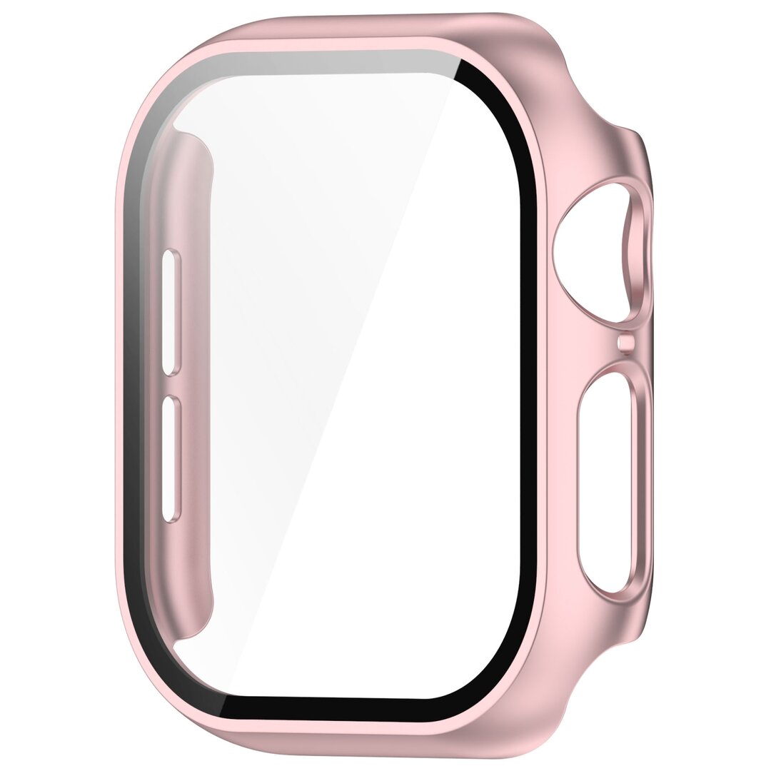 Apple Watch Hardcase Schutzh&uuml;lle &ndash; wasserdicht - Rose gold - Geeignet f&uuml;r Apple Watch 42mm - Series 10