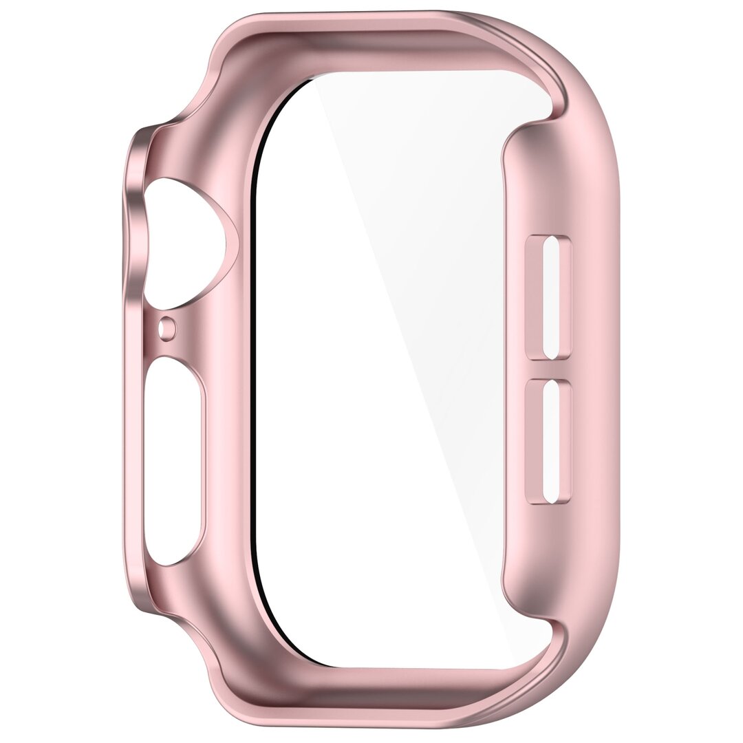 Apple Watch Hardcase Schutzh&uuml;lle &ndash; wasserdicht - Rose gold - Geeignet f&uuml;r Apple Watch 42mm - Series 10